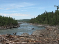 Rapids on the Liard River